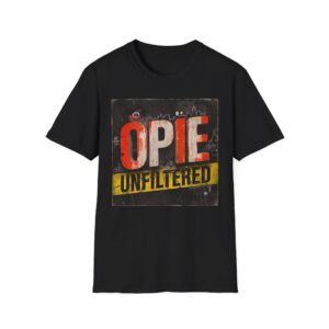 Opie Unfiltered T-Shirt — Retro Graffiti Streetwear Tee